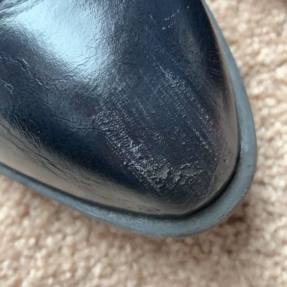 Zara faux leather studded boots - Picture 5 of 8